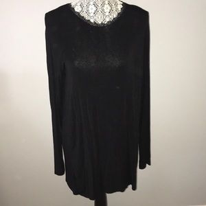 Black long sleeve dress